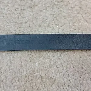 Peter O. Mahler | Accessories | Black Peter O Mahler Belt  display picture 2